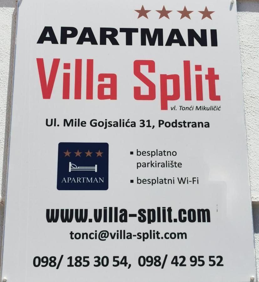 Apartments Villa Split Podstrana Bagian luar foto